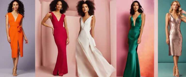 Les tendances 2025 en robes cocktail : les coupes à décolleté en V incontournables